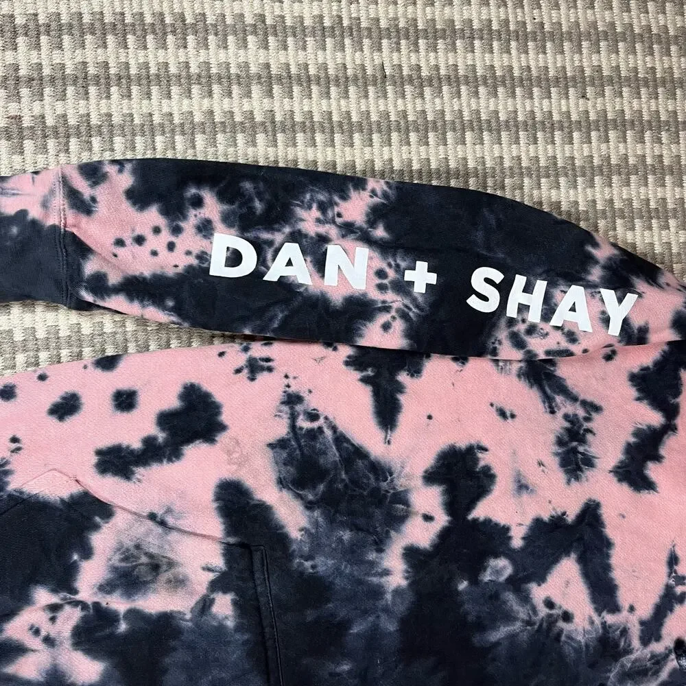 Dan +‎ Shay 2021 Arena Tour Pullover Hoodie The Dye Adult Sz S New
